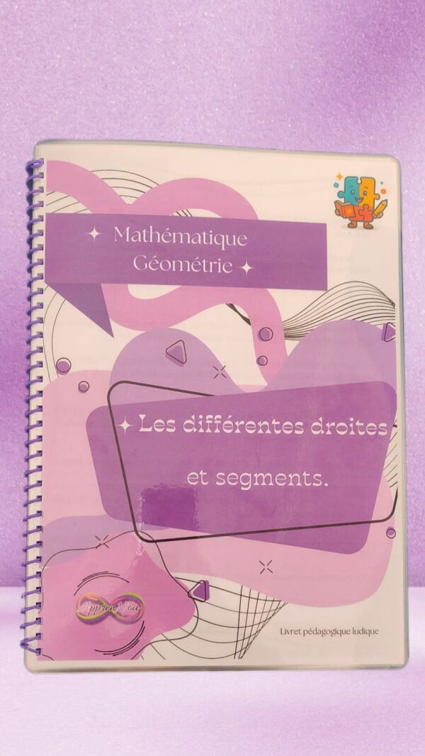 Les droites et les segments.